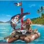 Pluta piratilor cu comoara Playmobil